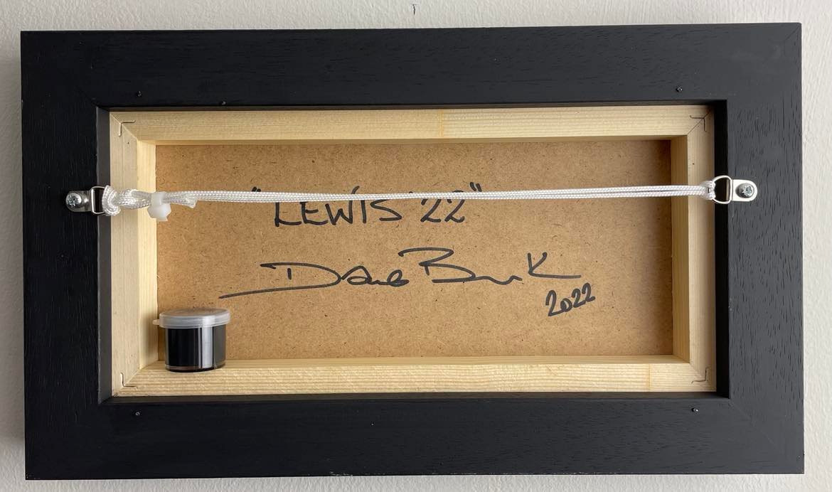Lewis '22 Framed Mini Original Replica